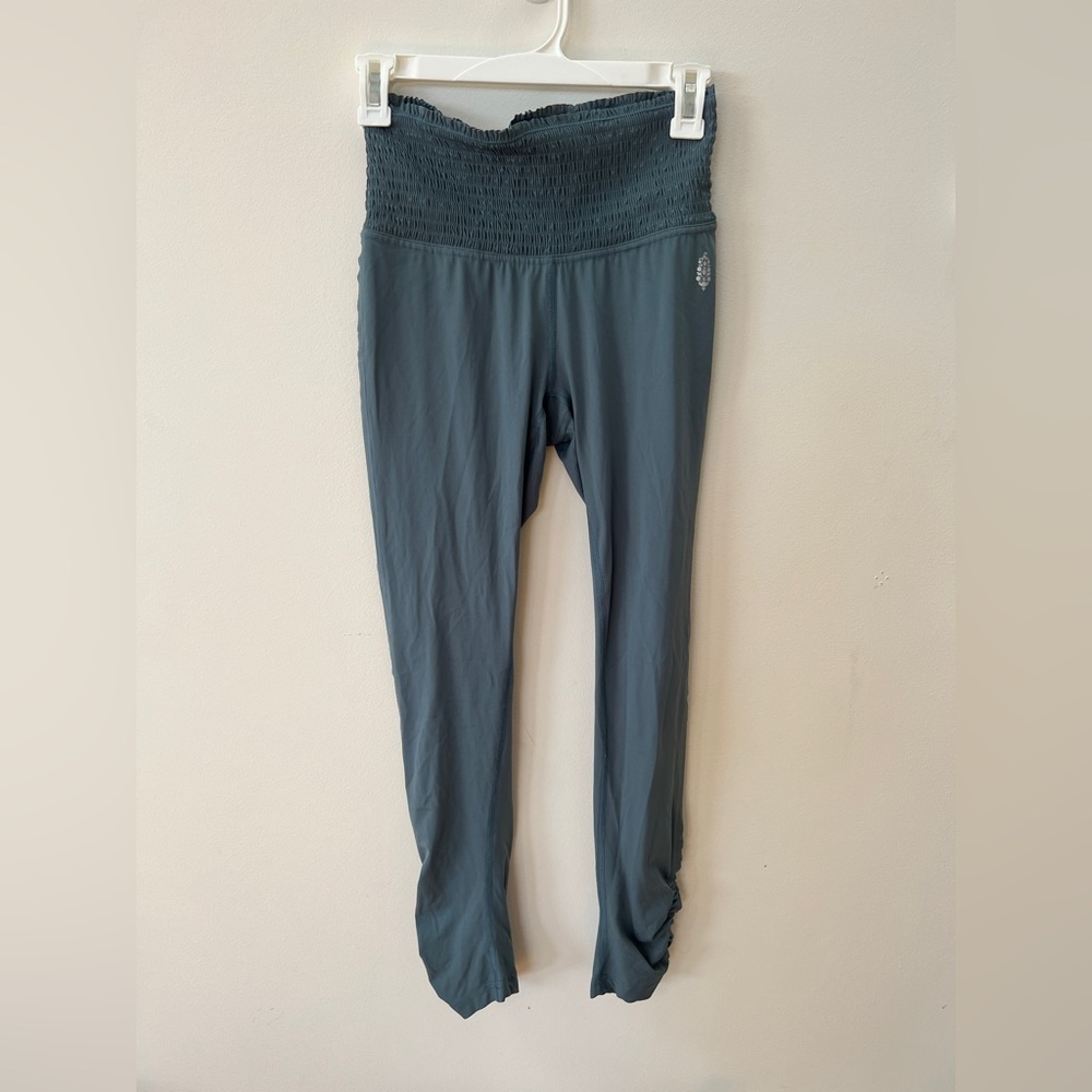Teal Free People Movement leggings
